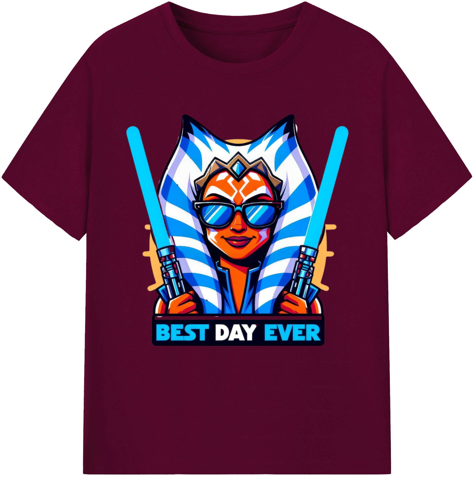 （画像用） スター・ウォーズ Star Wars レディースカジュアルプリントTシャツ（綿100％）